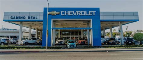 Camino real chevrolet - Chevrolet Service Department in Monterey Park, CA. When your Chevy car, truck, SUV, or van needs maintenance or repairs in the Los Angeles area, look no further than Camino …